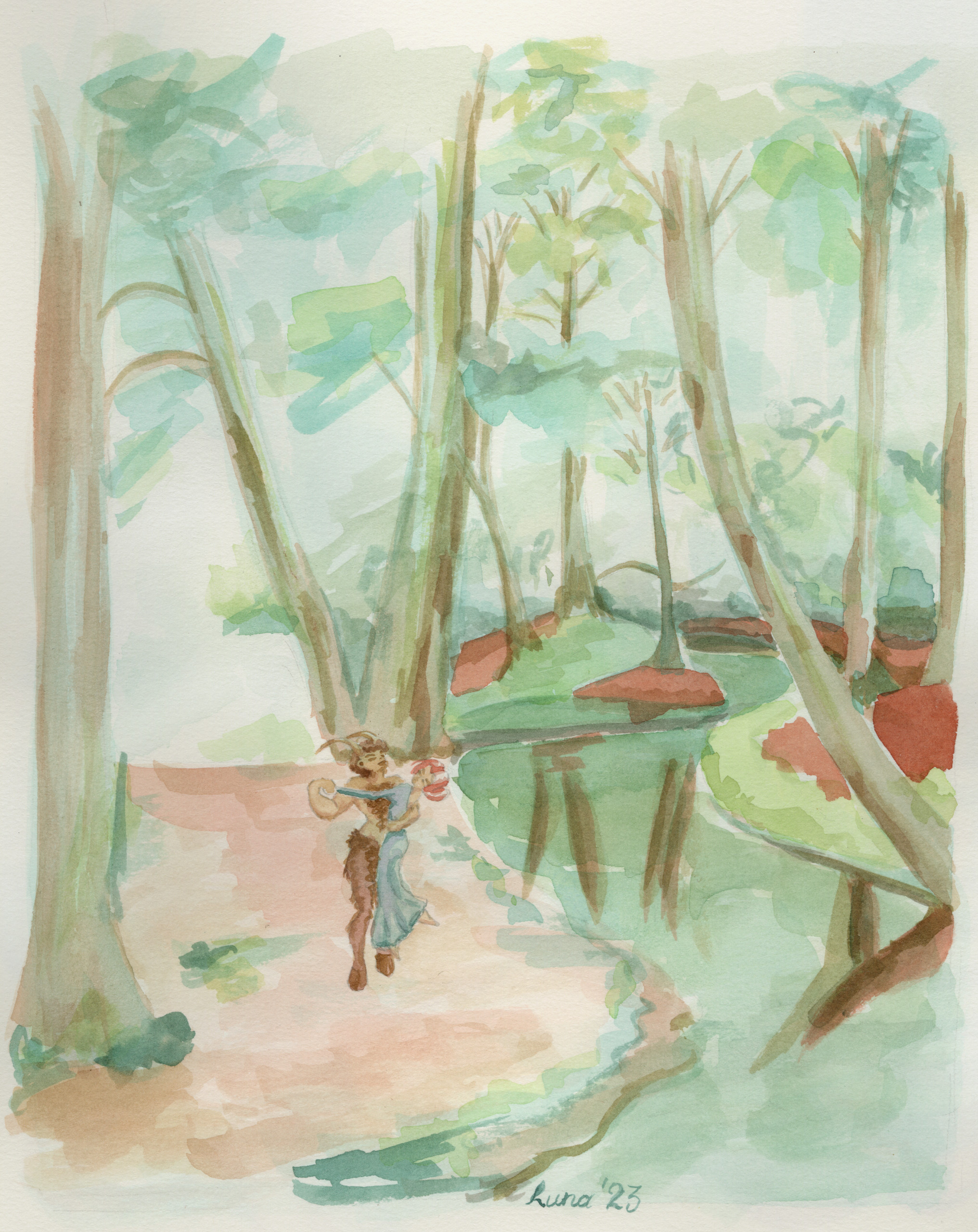 The Forest Scene