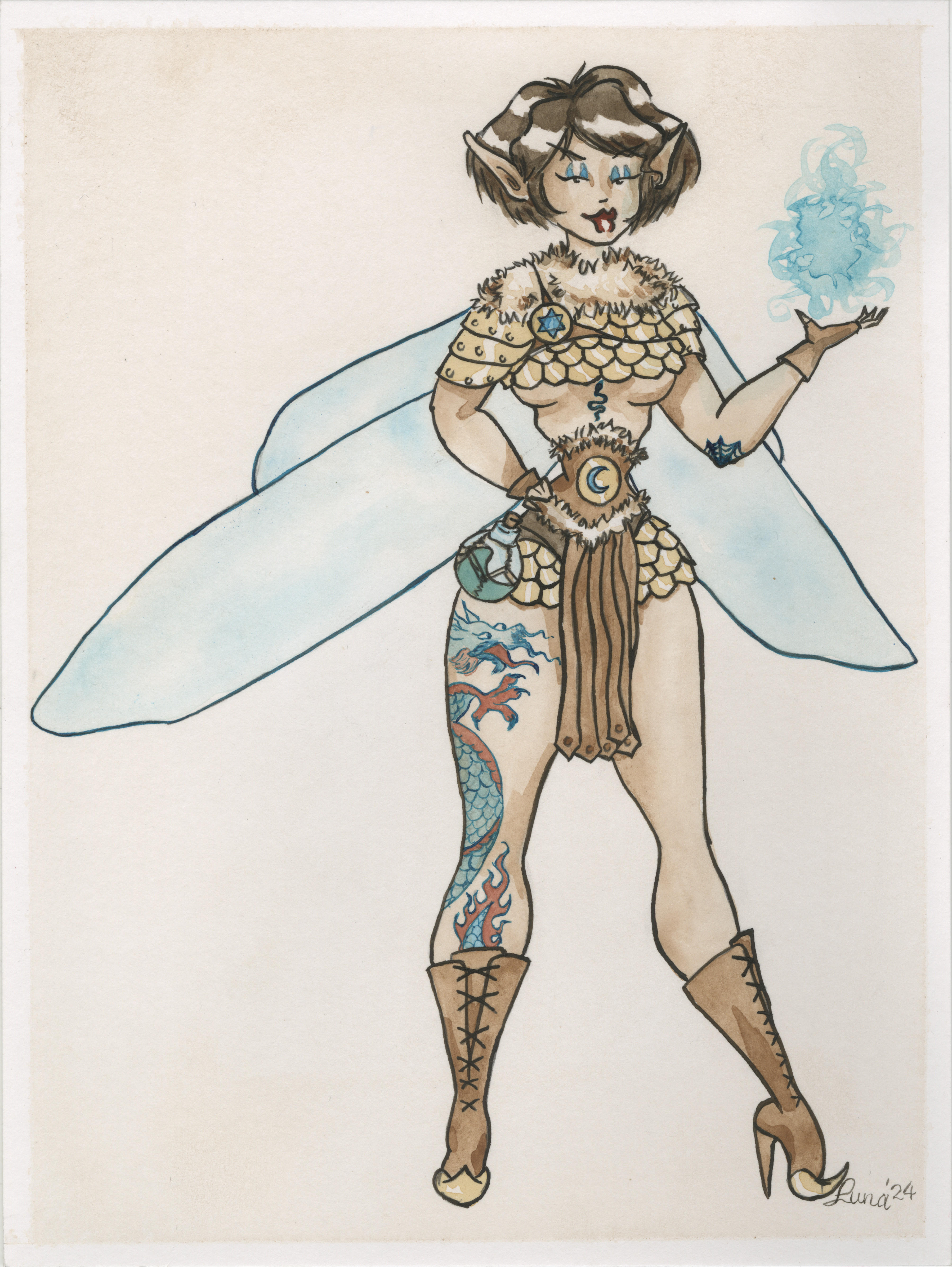 The Elf with the Dragon Tattoo